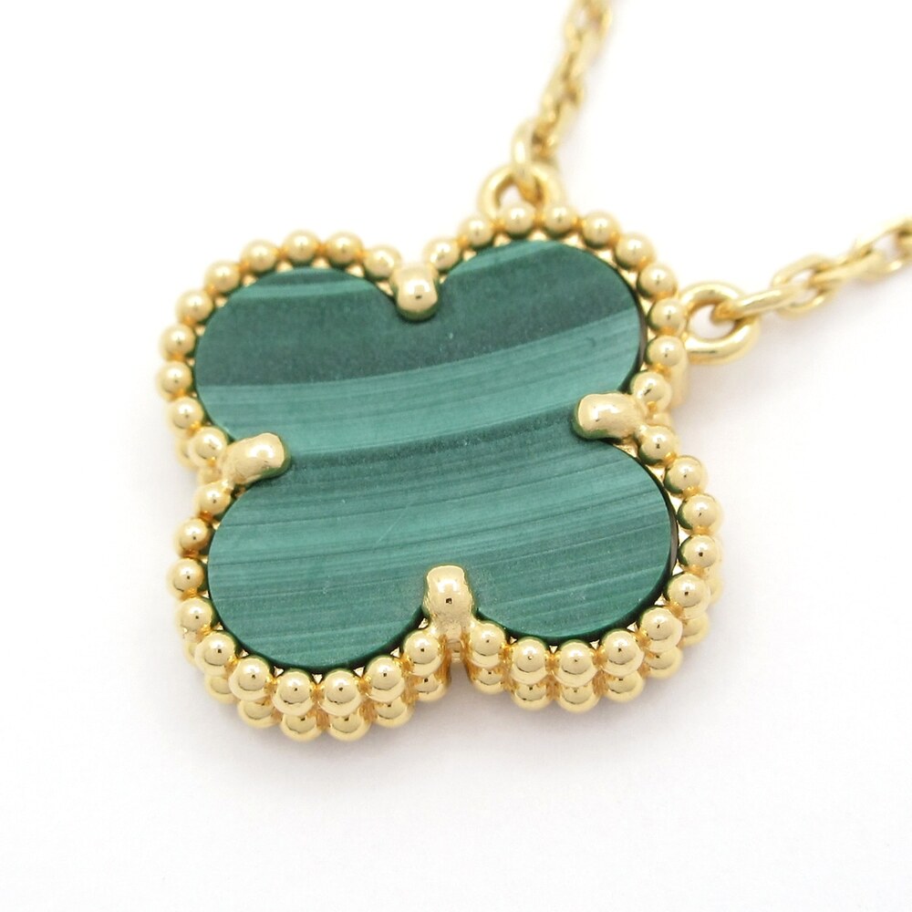 Van Cleef & Arpels Vintage Alhambra Necklace VCARO9VA00 18K Yellow Gold